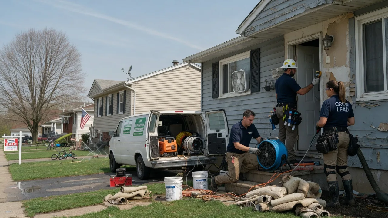 Flood Cleanup in Perkinsville, VT near me